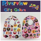Reversible Bib - Super Kids